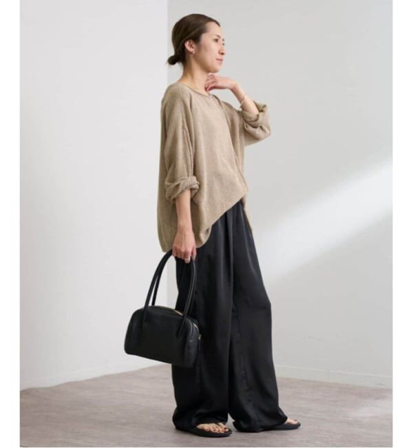 FRAMeWORK「≪一部カラーWEB限定 / 追加≫ウォッシャブルニュアンスワイドプルオーバー 2」|ニット・セーター|