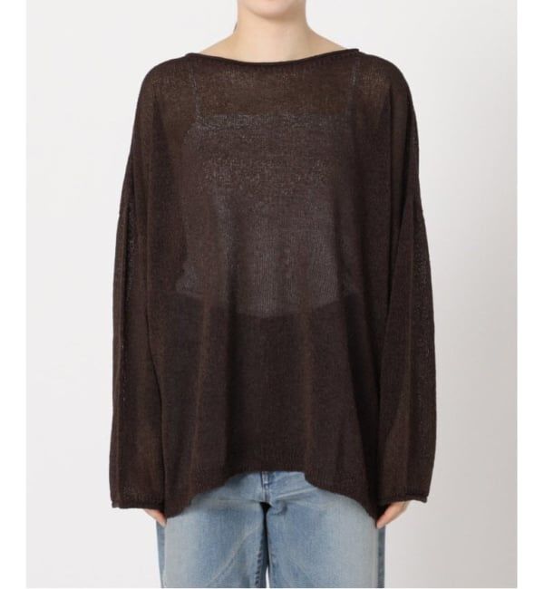 FRAMeWORK「≪一部カラーWEB限定 / 追加≫ウォッシャブルニュアンスワイドプルオーバー 2」|ニット・セーター|