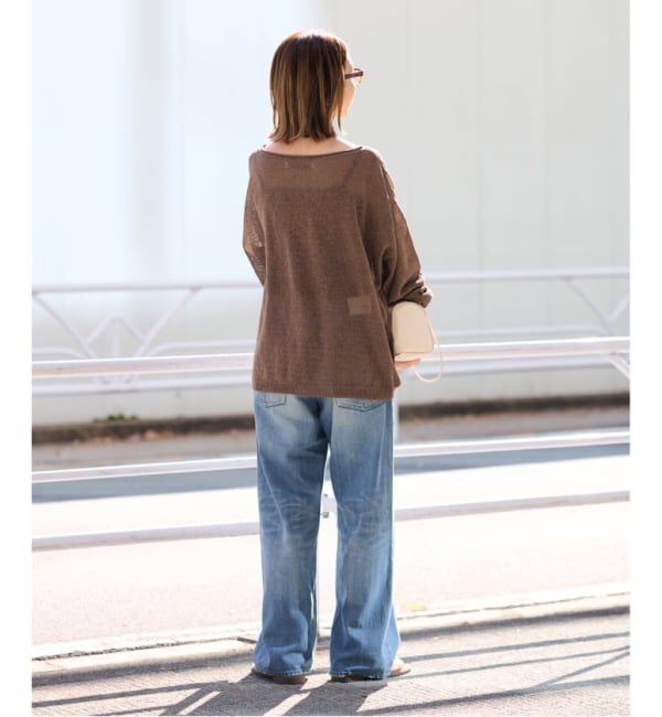 FRAMeWORK「≪一部カラーWEB限定 / 追加≫ウォッシャブルニュアンスワイドプルオーバー 2」|ニット・セーター|