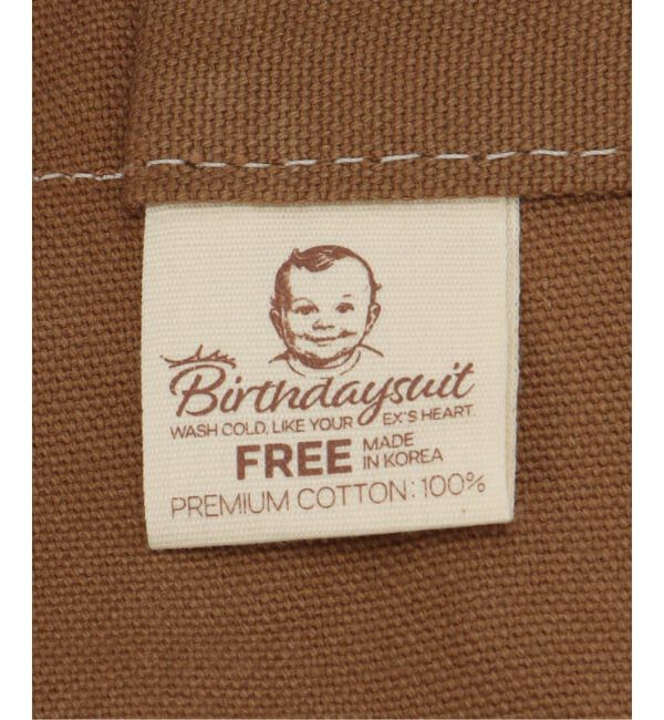 Spick and Span「BIRTHDAYSUIT/バースデースーツ SOLID CANVAS BAG」|トートバッグ|