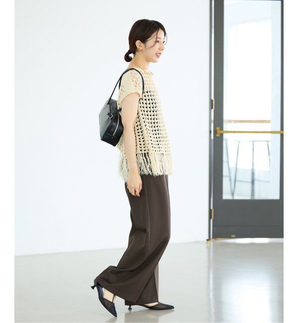  「《追加》3.5cmTストラップシアーパンプス」|パンプス|