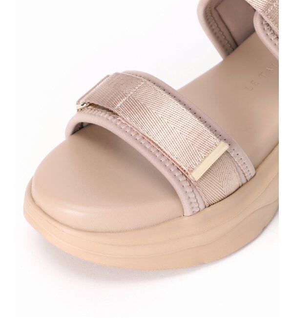  「COHINA&times;LE TALONコンビベルトスニーカーサンダル」|サンダル|