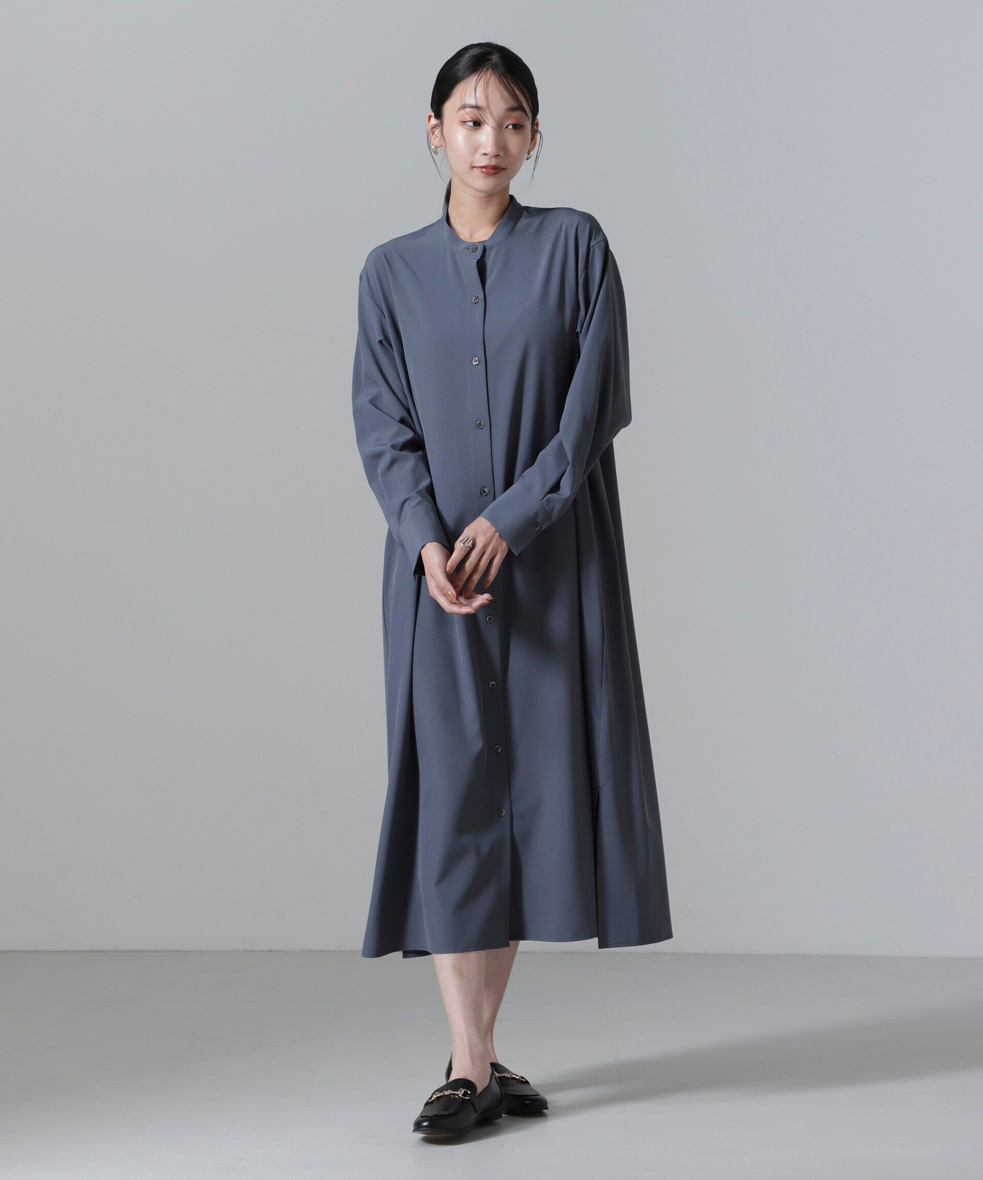 nano･universe「ビスチェセットシャツワンピース」|ワンピース|