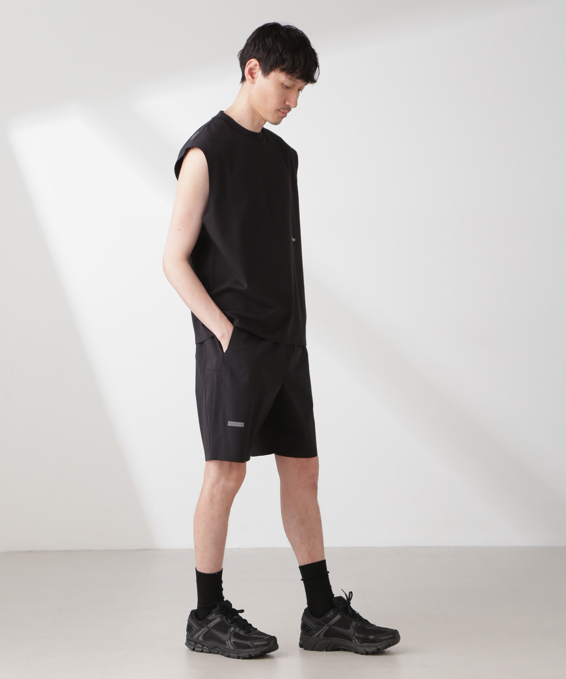 nano･universe「｢EVERLAST｣ テクニカルナイロンショーツ」|チノ|