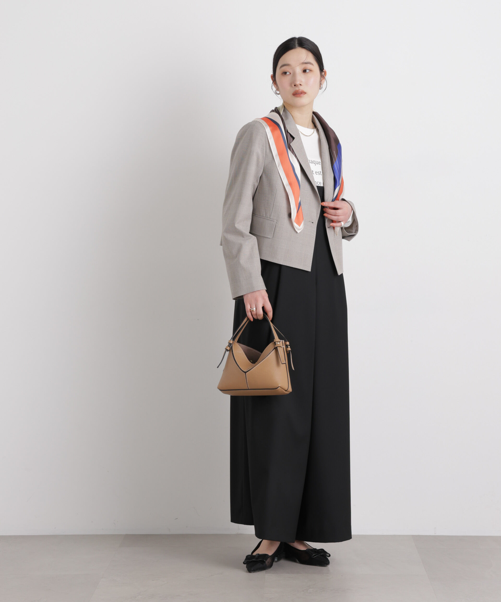 nano･universe「トロストレッチショートダブルジャケット(セットアップ可)」|テーラードジャケット|