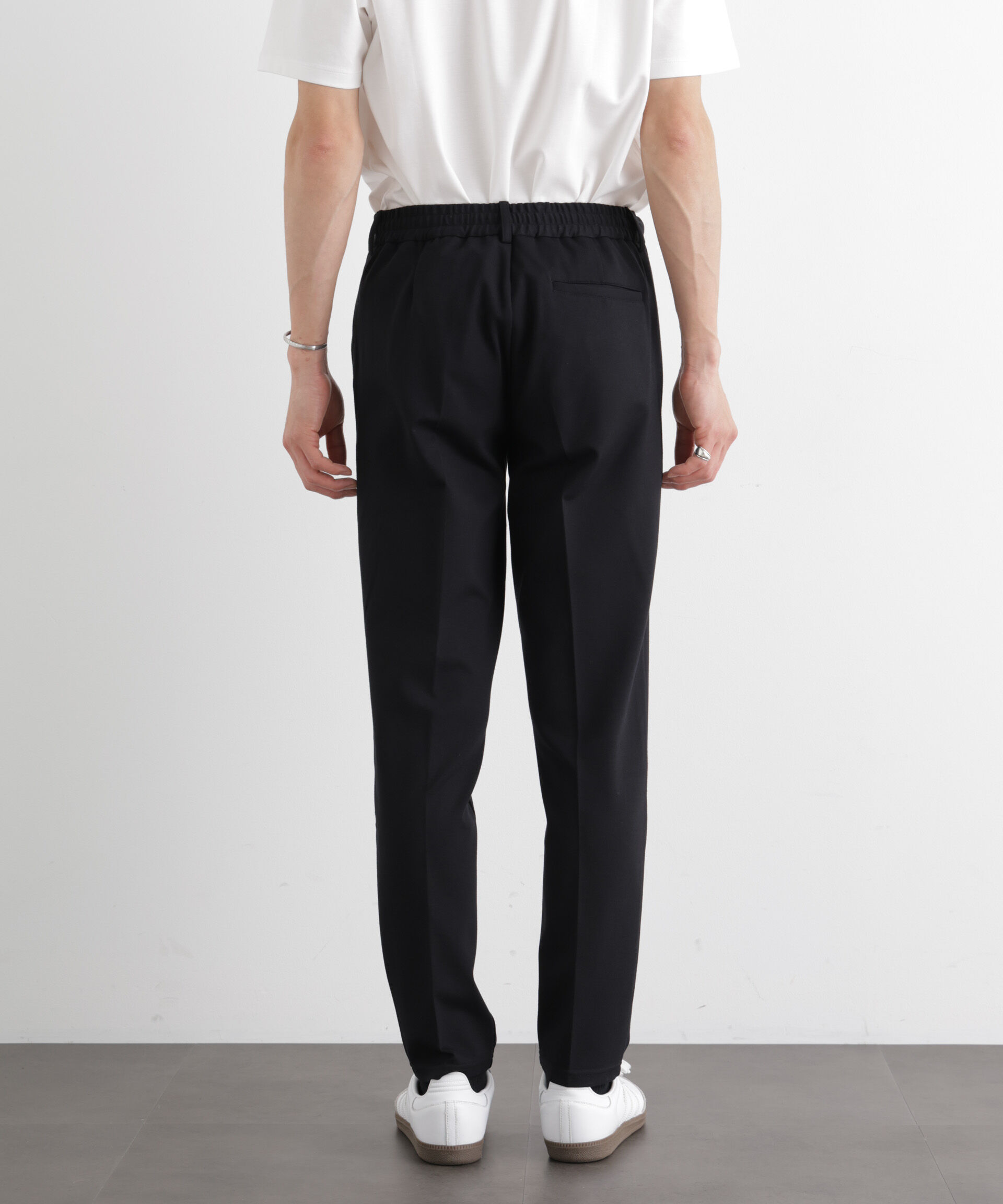 nano･universe「「Meaningful Continuity」coveross(R) レーヨンジャージーイージースラックス」|チノ|