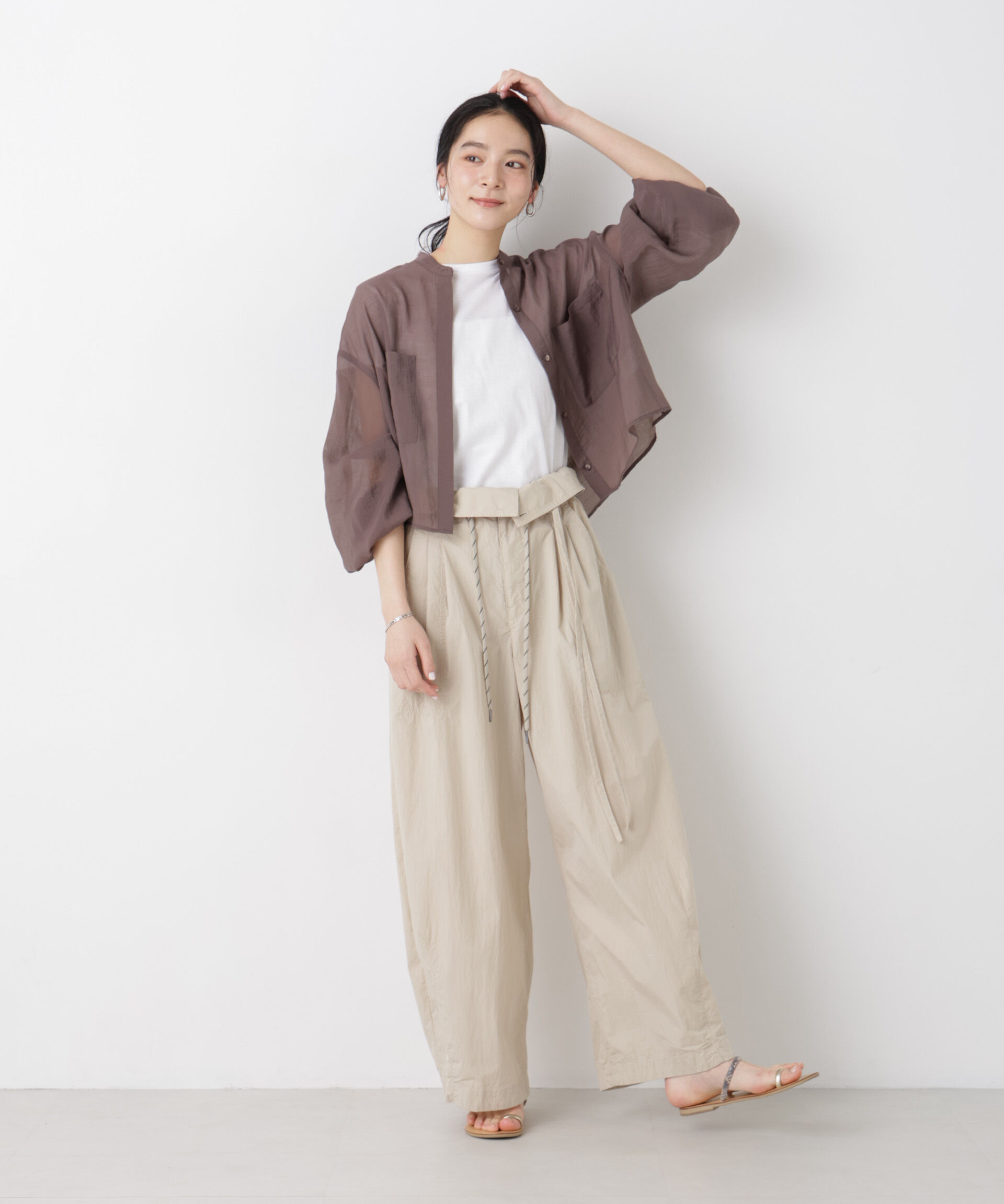 nano･universe「Hanes/Hanes&times;DODOJEAN　3PクルーネックTシャツ」|Tシャツ・カットソー|