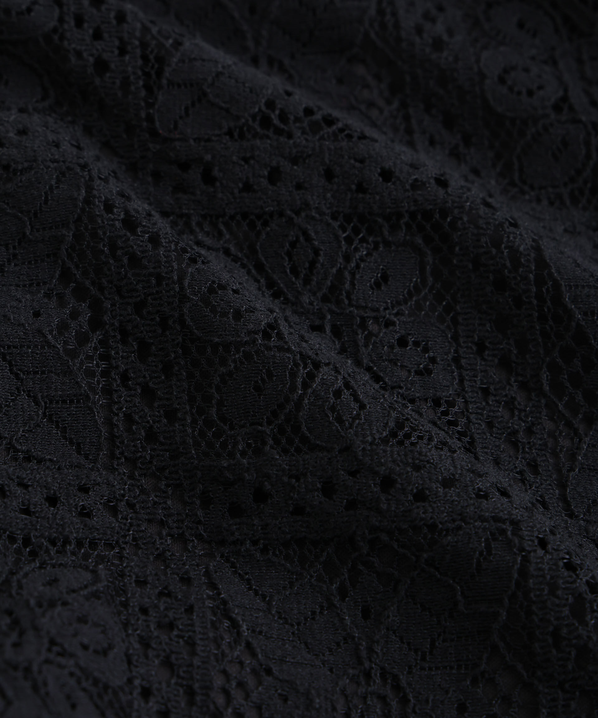 nano･universe「幾何柄レースパンツ(セットアップ可)」|チノ|