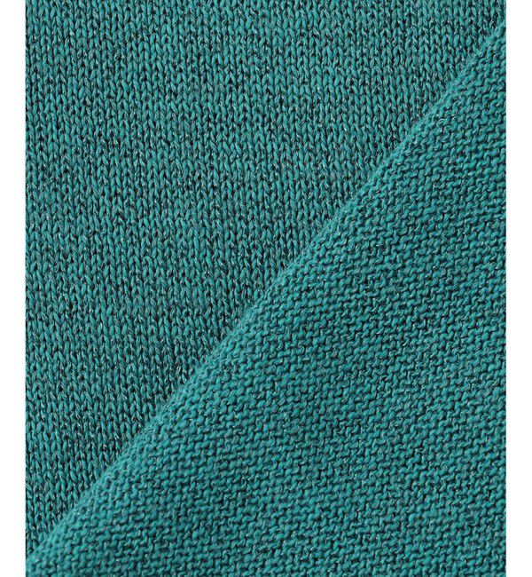 自由区「【アンサンブル対応】ペーパーコットンスクエアネックニット プルオーバー」|ニット・セーター|