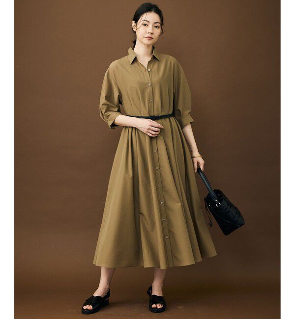 自由区「【カタログ掲載】シアーボイルシャツ ワンピース」|ワンピース|