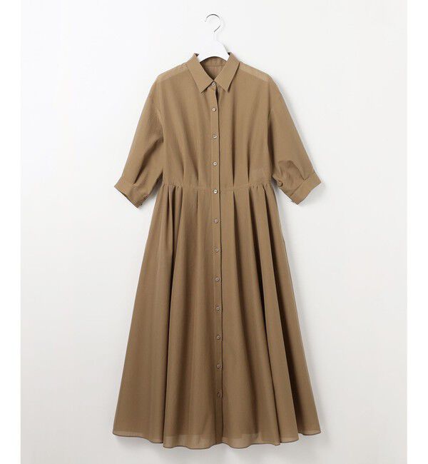 自由区「【カタログ掲載】シアーボイルシャツ ワンピース」|ワンピース|