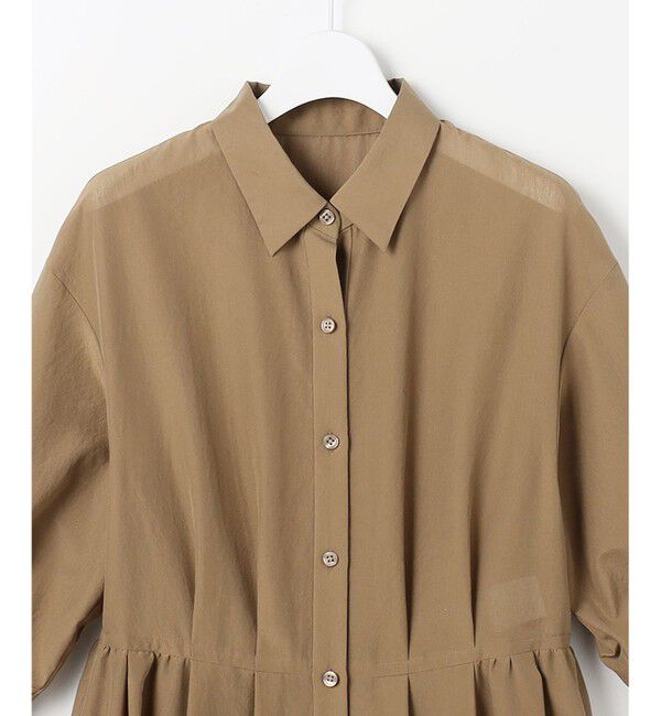 自由区「【カタログ掲載】シアーボイルシャツ ワンピース」|ワンピース|