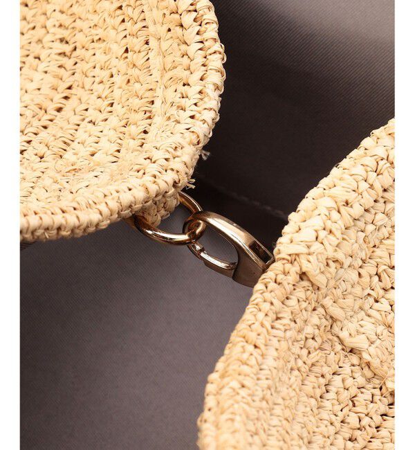 自由区「【SHIHOさん着用・可変デザイン・季節を彩る素材】ワイドライフィア トートバッグ」|トートバッグ|