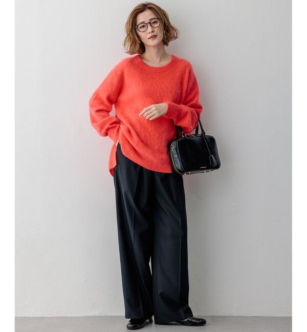 23区「ウールカシミヤシャギー ニット」|ニット・セーター|