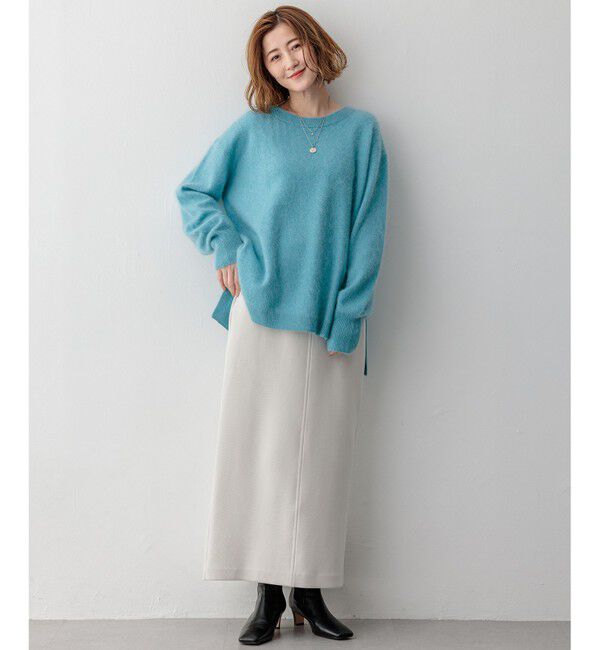 23区「ウールカシミヤシャギー ニット」|ニット・セーター|