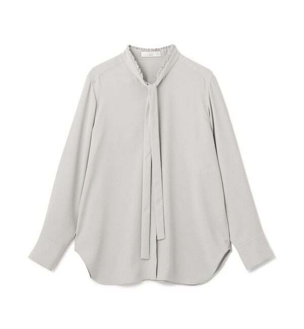 BEIGE,「【洗える・L-size】EVA / ボウタイロングスリーブブラウス」|シャツ・ブラウス|