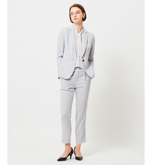 BEIGE,「【洗える・L-size】EVA / ボウタイロングスリーブブラウス」|シャツ・ブラウス|