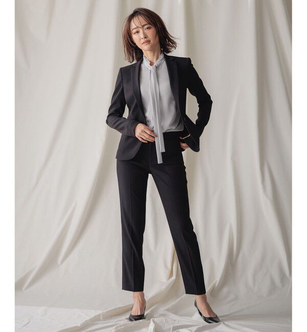 BEIGE,「【洗える・L-size】EVA / ボウタイブラウス」|シャツ・ブラウス|