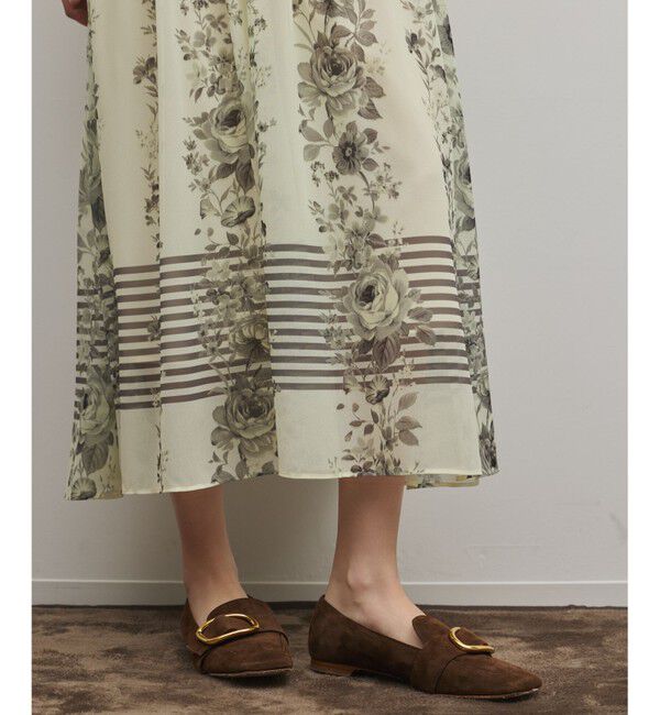 Diagram「フラワープリントティアードワンピース」|ワンピース|