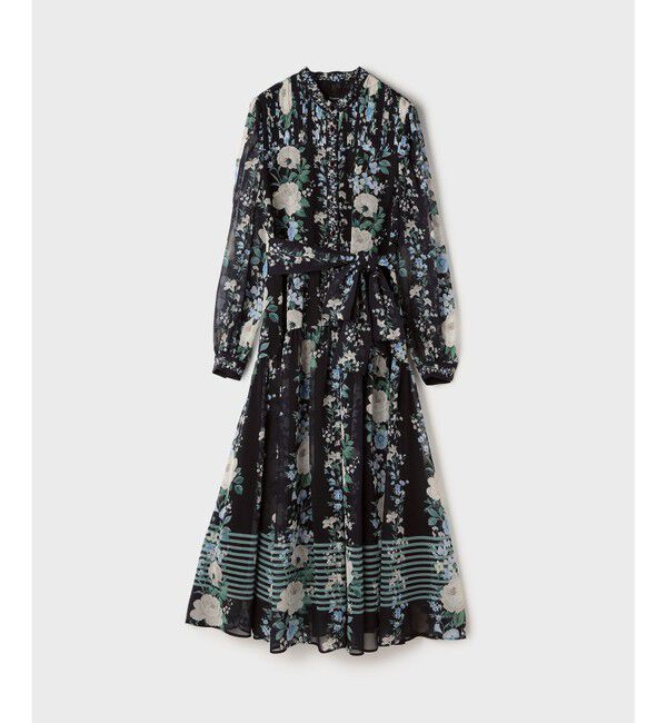 Diagram「フラワープリントティアードワンピース」|ワンピース|