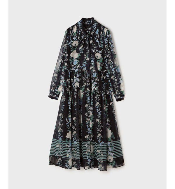 Diagram「フラワープリントティアードワンピース」|ワンピース|