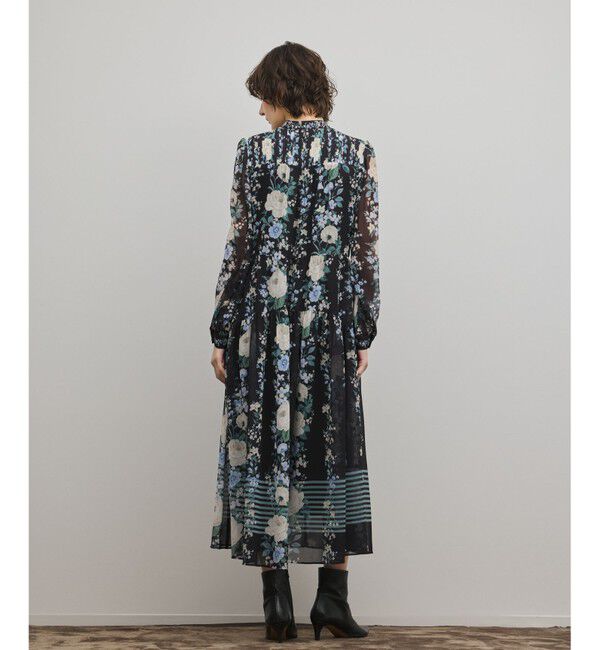 Diagram「フラワープリントティアードワンピース」|ワンピース|