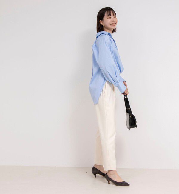 NOLLEY'S「ウォッシャブル裏起毛タックスリムパンツ」|その他|