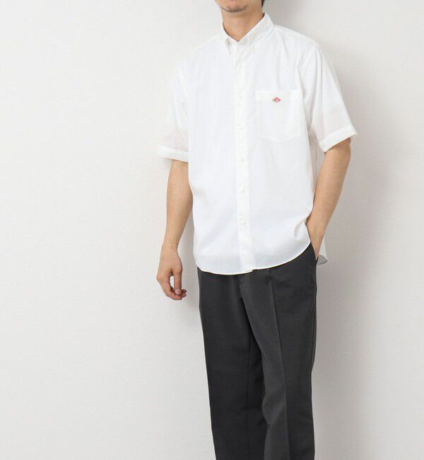 NOLLEY'S goodman「【DANTON/ダントン】DOT BUTTON B.D. SHIRT SS 25SS」|シャツ・ブラウス|