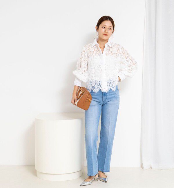 Rie Miller「【RM denim】センタープレスデニム」|デニム|