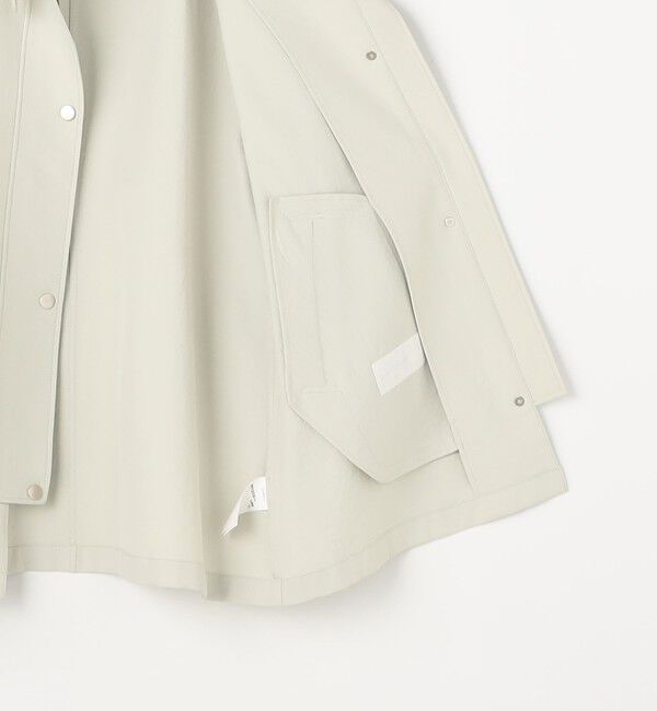 NOLLEY'S sophi「ウォッシャブルエアーツイルステンカラーハーフコート」|ステンカラーコート|