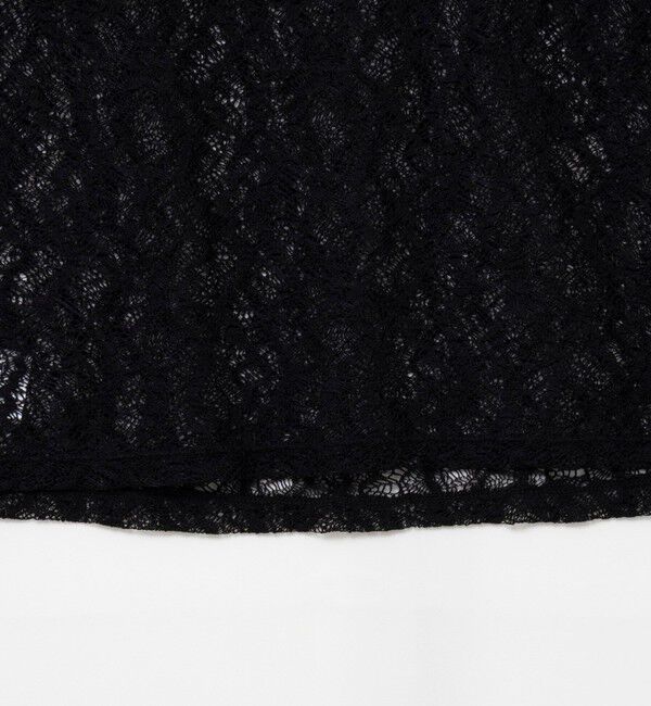 NOLLEY'S「ウォッシャブル袖フレアレースロンＴ」|Tシャツ・カットソー|