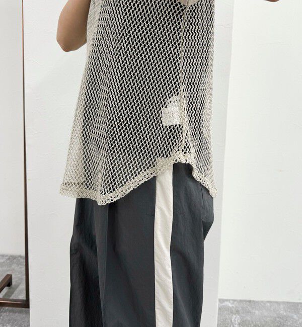 fredy emue「メッシュチュニックタンクトップ」|タンクトップ|