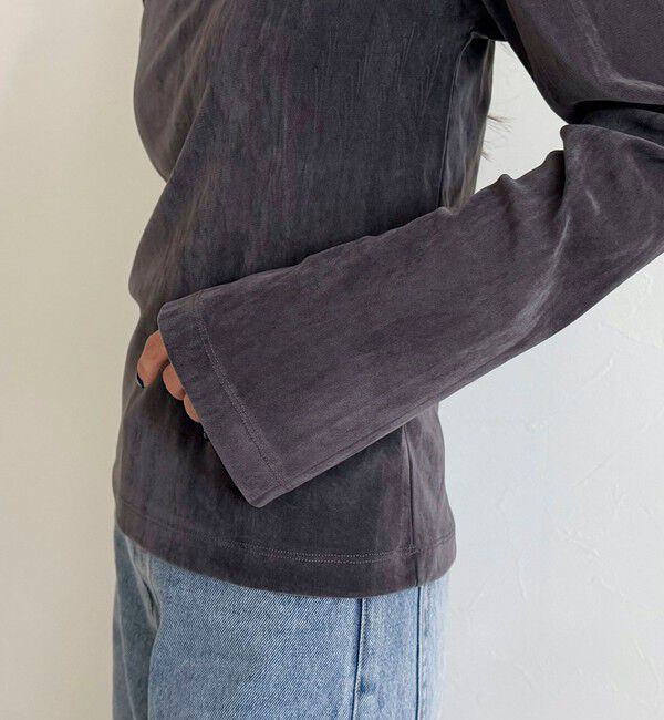 fredy emue「シアーフロッキーフレアスリーブプルオーバー」|Tシャツ・カットソー|