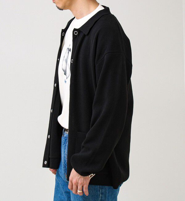 GLOSTER「【品よく羽織れる】COACH KNITカーデ」|カーディガン|