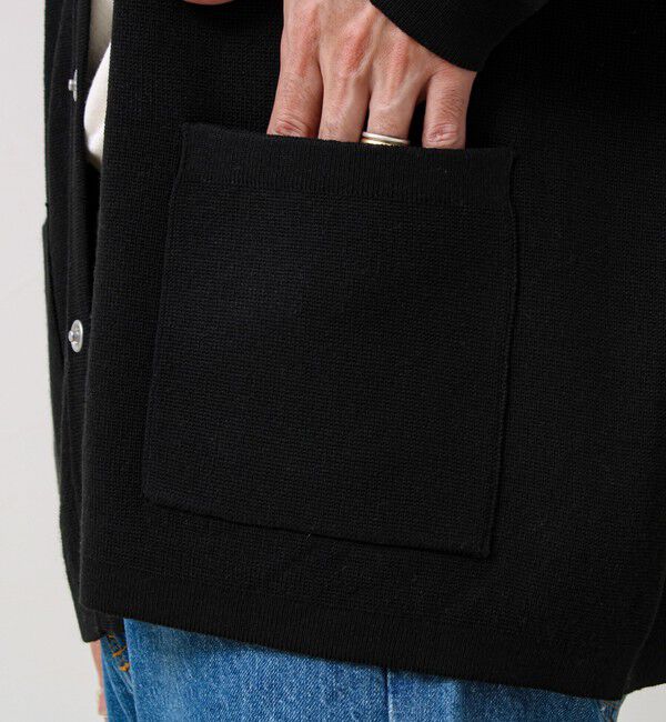 GLOSTER「【品よく羽織れる】COACH KNITカーデ」|カーディガン|