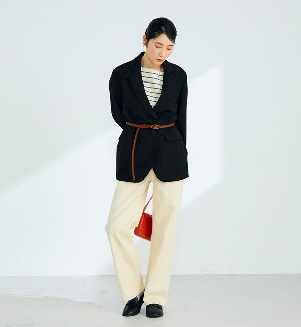 fredy emue「牛革フリー細ベルト」|ベルト|