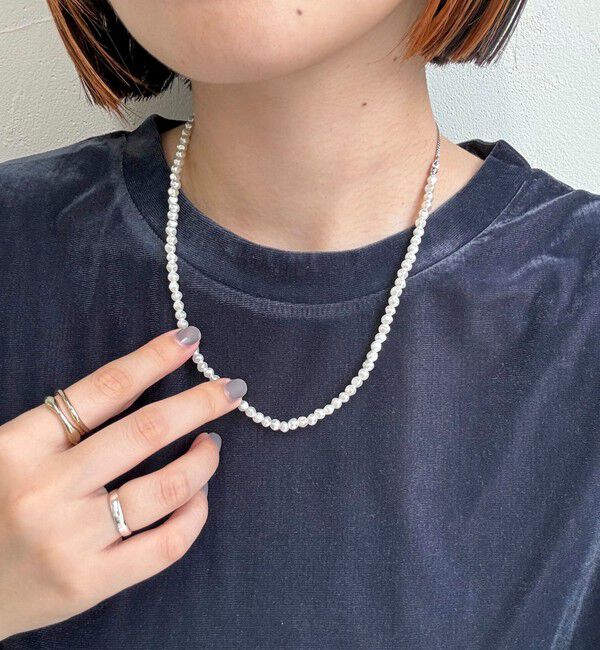 fredy emue「ランダムパールネックレス」|ネックレス|シルバー