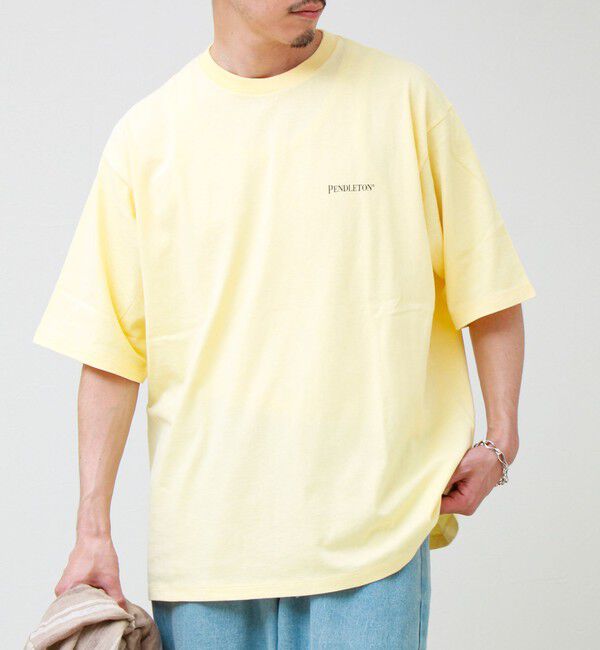 GLOSTER「【PENDLETON/ペンドルトン】Back Print Tee」|Tシャツ・カットソー|