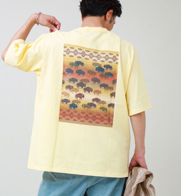 GLOSTER「【PENDLETON/ペンドルトン】Back Print Tee」|Tシャツ・カットソー|