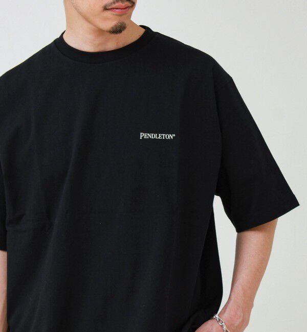 GLOSTER「【PENDLETON/ペンドルトン】Back Print Tee」|Tシャツ・カットソー|