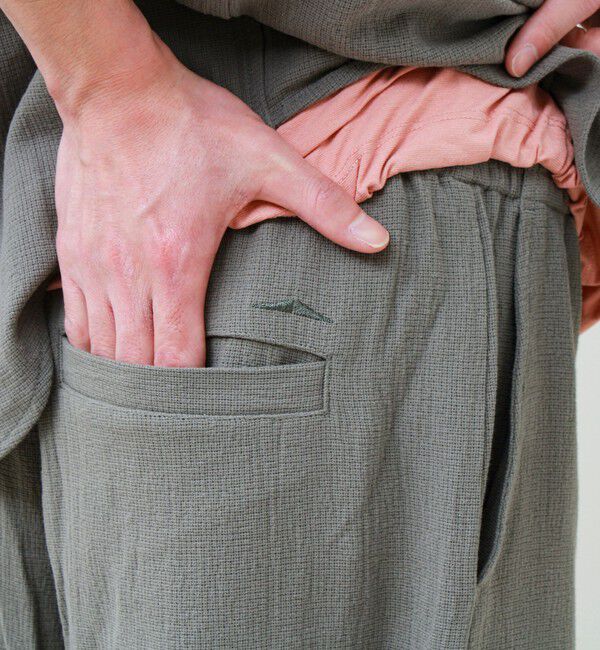 GLOSTER「【JACKPURCELL/ジャックパーセル】コットンパナマパンツ」|チノ|