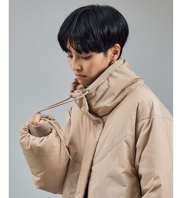 SALON adam et rope'「[GREENDOWN（グリーンダウン）]クロップドダウンブルゾン/ 撥水加工」|ダウン|