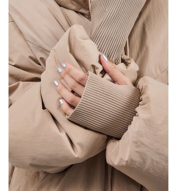 SALON adam et rope'「[GREENDOWN（グリーンダウン）]クロップドダウンブルゾン/ 撥水加工」|ダウン|