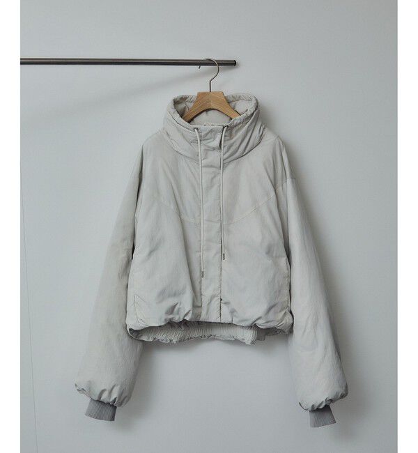 SALON adam et rope'「[GREENDOWN（グリーンダウン）]クロップドダウンブルゾン/ 撥水加工」|ダウン|