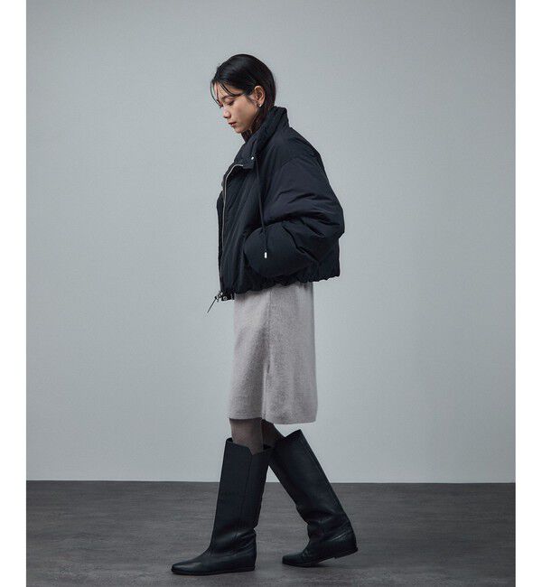 SALON adam et rope'「[GREENDOWN（グリーンダウン）]クロップドダウンブルゾン/ 撥水加工」|ダウン|