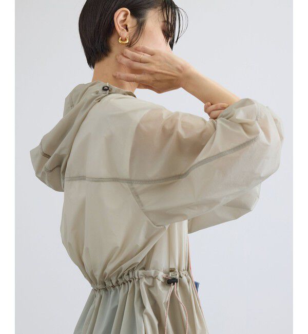 SALON adam et rope'「ウルトラライトナイロンフードパーカーブルゾン / 撥水」|ブルゾン・スタジャン|