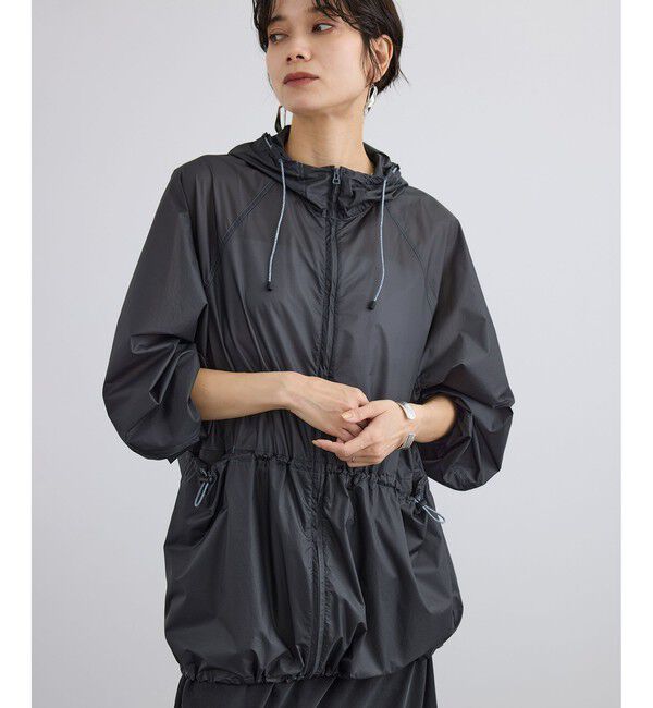 SALON adam et rope'「ウルトラライトナイロンフードパーカーブルゾン / 撥水」|ブルゾン・スタジャン|