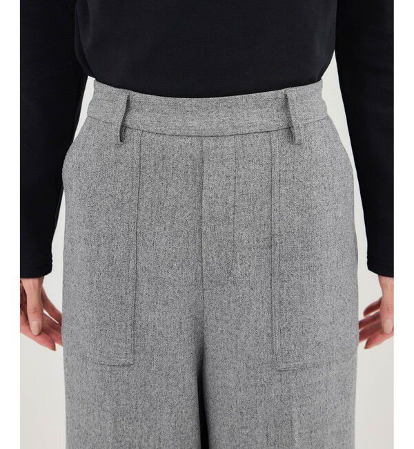 Rope&rsquo;Picnic「ベイカーワイドパンツ/UVカット・防シワ」|チノ|