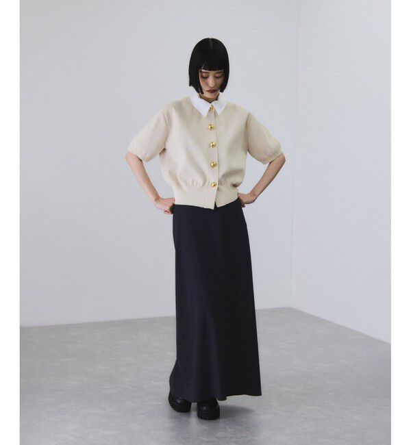 ADAM ET ROPE'「【一部WEB限定カラー】・【接触冷感】マルチWAYレイヤードシャツスカート」|スカート|