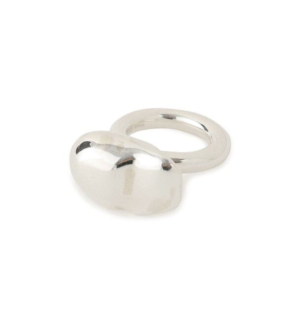 ADAM ET ROPE'「【EMOELLE】pearl shaped silver ring」|リング|